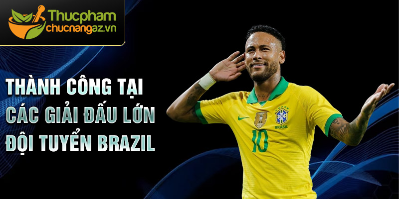 Thành công tại các giải đấu lớn đội tuyển Brazil