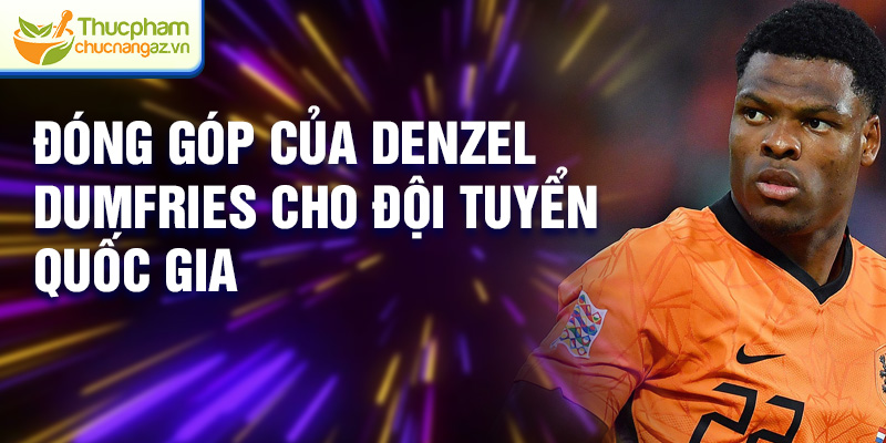 Đóng góp của Denzel Dumfries cho đội tuyển quốc gia